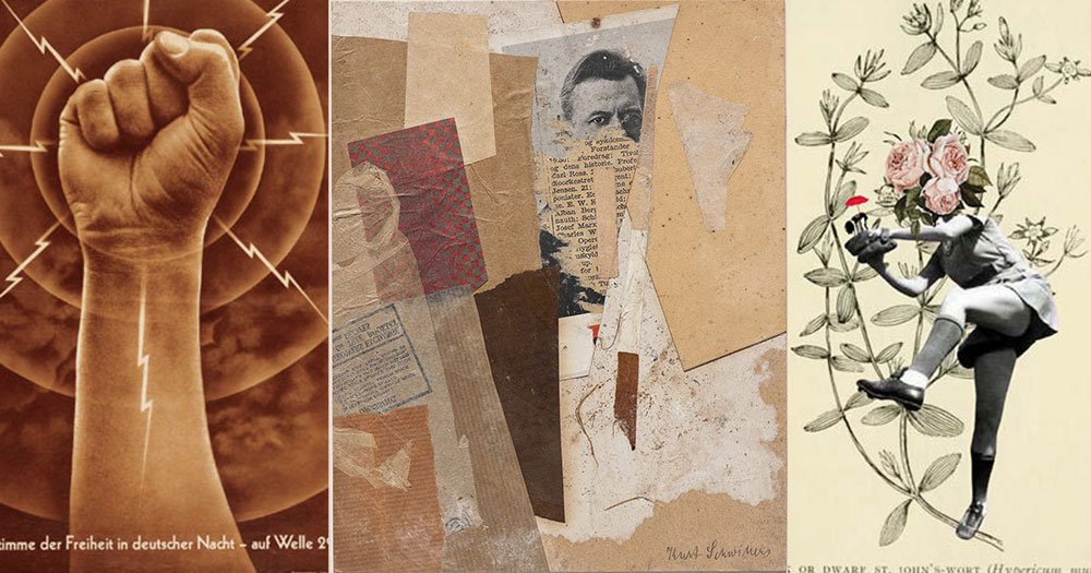 ¿Cuáles son los tipos de collage?