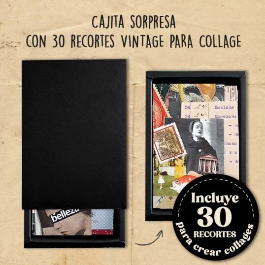 Cajita sorpresa para ensamblaje