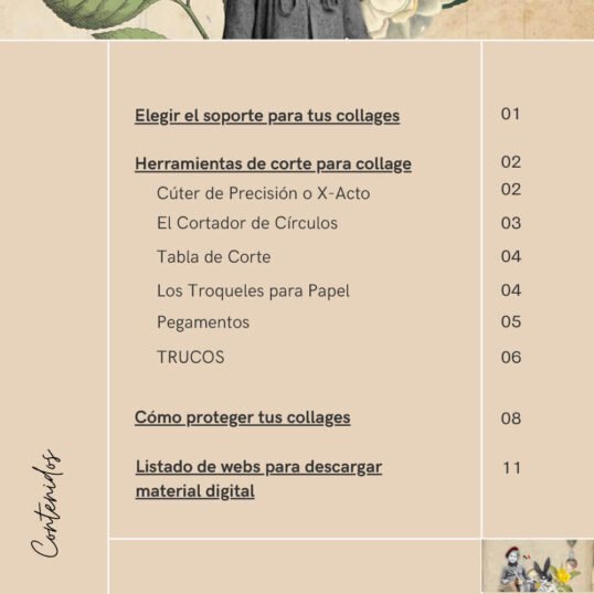 E-book | Listado de Recursos para collage - Imagen 2