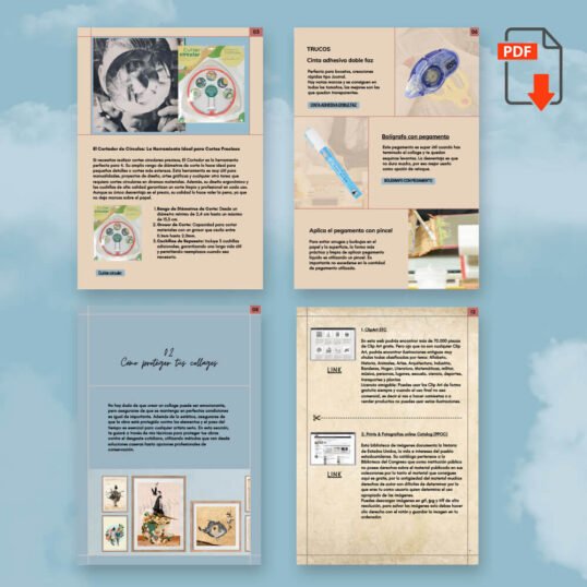 E-book | Listado de Recursos para collage - Imagen 3