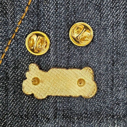 Pin soy un collage Dorado - Imagen 2