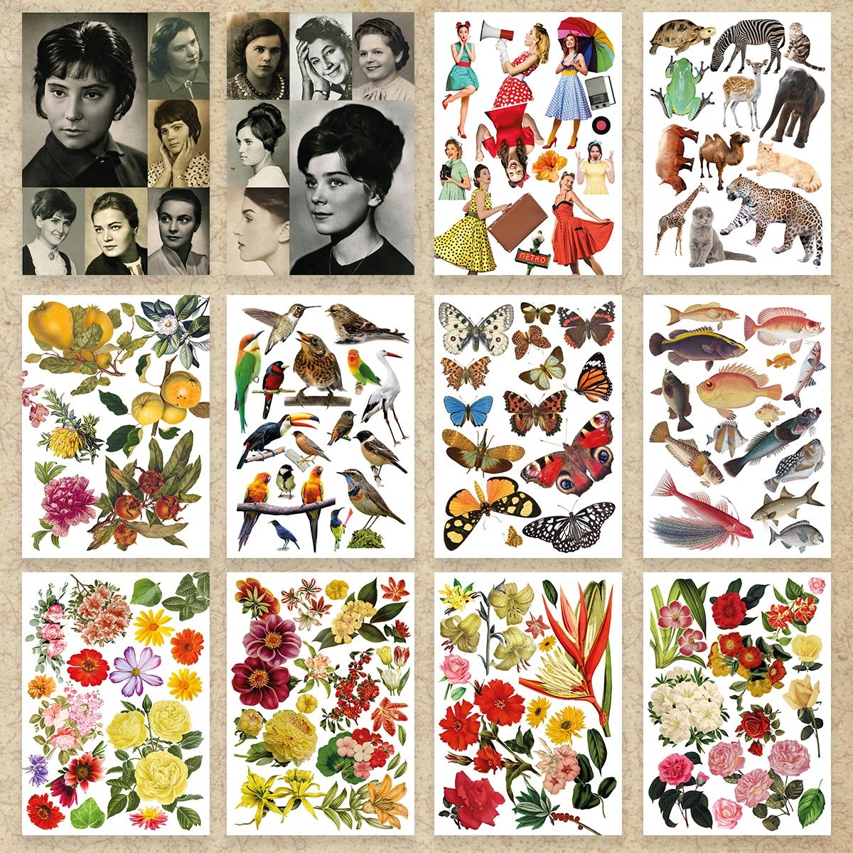 Tesoro de imágenes para artistas del collage: imagen 4