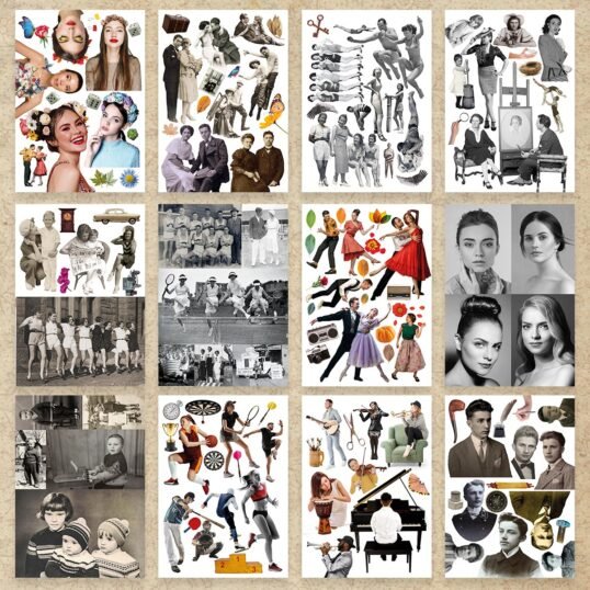 Tesoro de imágenes para artistas del collage