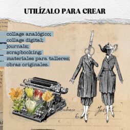 Kit digital de imágenes para collage | 600 PNG + PDF imprimible: imagen 4