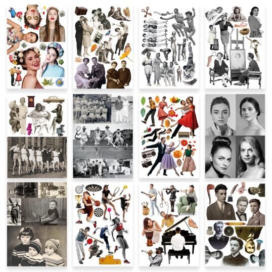 Tesoro de imágenes para artistas del collage