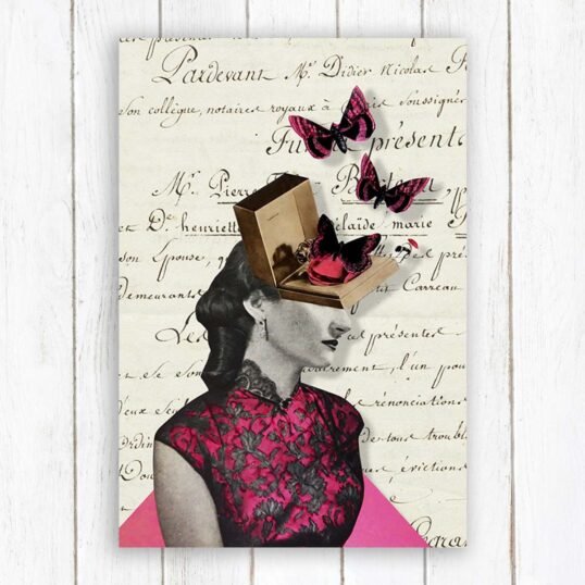 Postal mariposas - Imagen 2