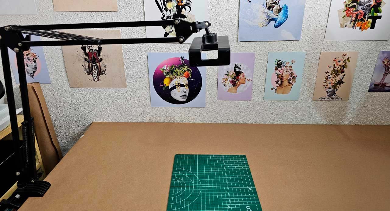 Equipo básico para grabar Reels de arte