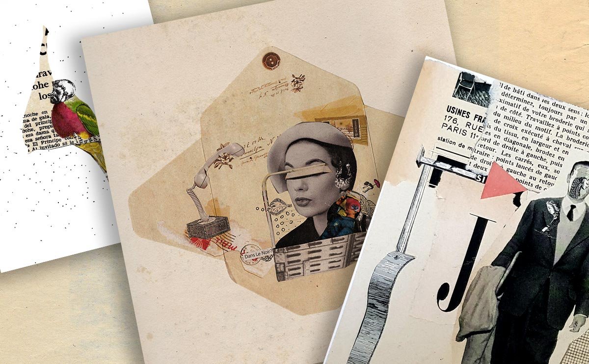 Nunca tires tus collages “fallidos”