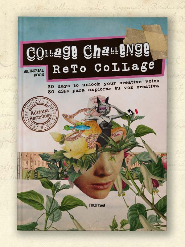 Libro Reto collage Adriana Bermúdez