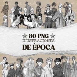 80 Ilustraciones de época