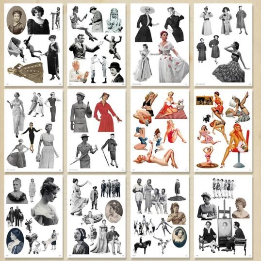 Kit Digital de Imágenes para Collage