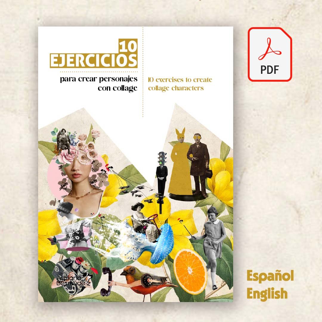 10 Ejercicios para crear personajes con collage: imagen 1