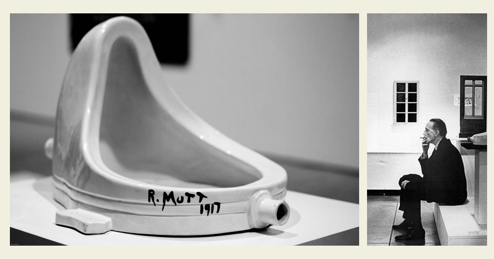 Fuente, de 1917 marcel duchamp