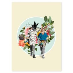 Bunnyamiguis - Lámina A4 edición limitada