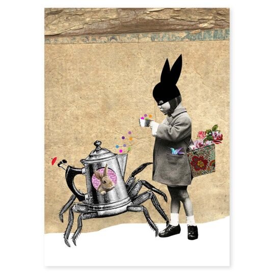 Bunnycoffee – Lámina A4 edición limitada