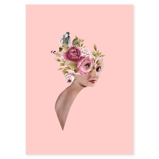 Rosa – Lámina A4 edición limitada