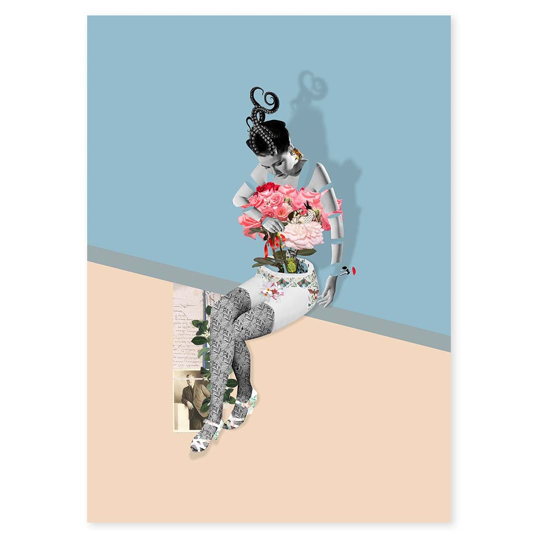 Soy un collage - Lámina A4 edición limitada