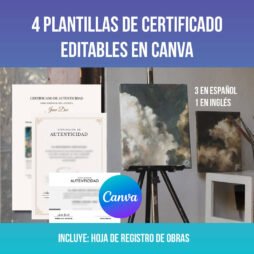 Ebook | Plantillas de certificado de autenticidad para artistas