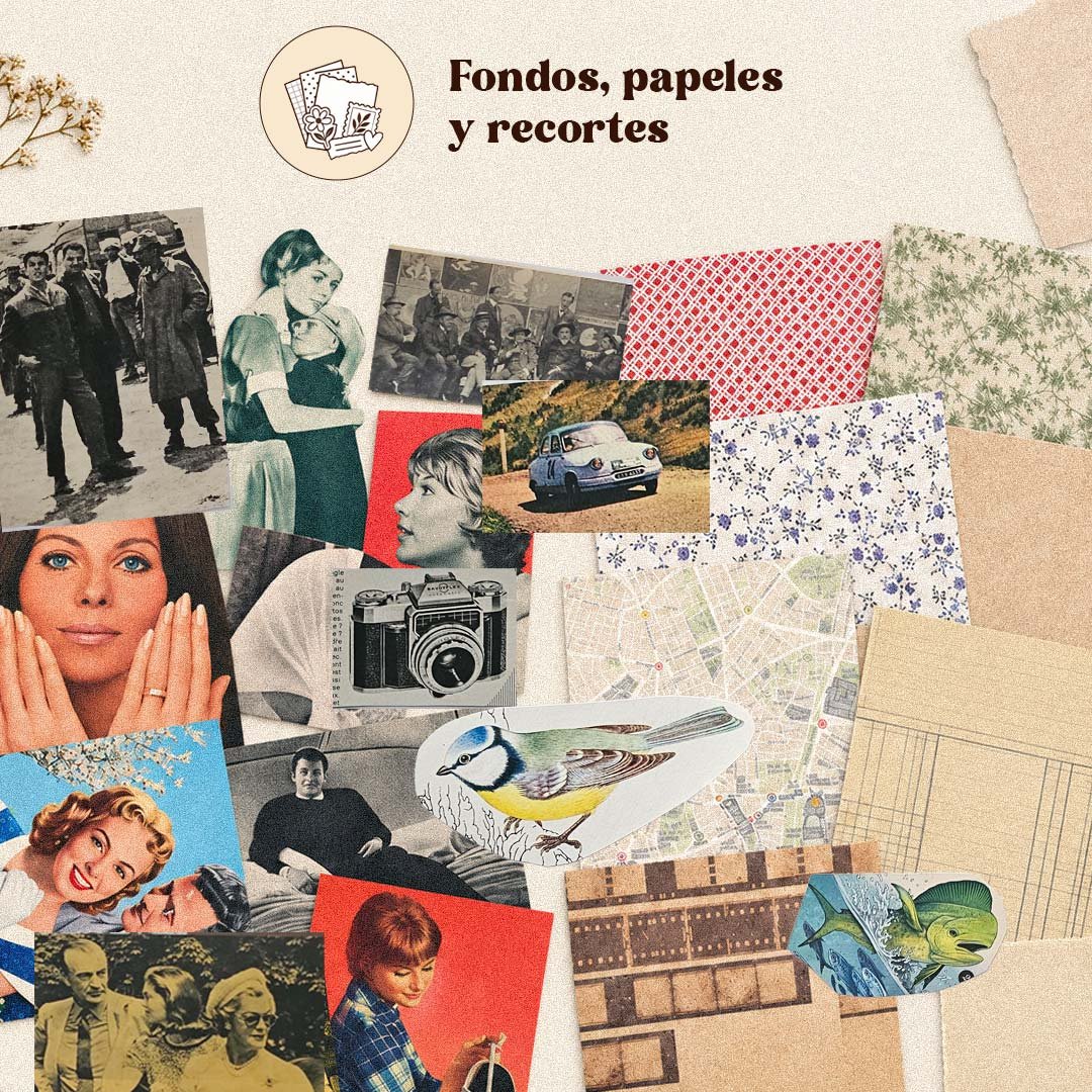 Journal de collage · Formato acordeón - Imagen 2
