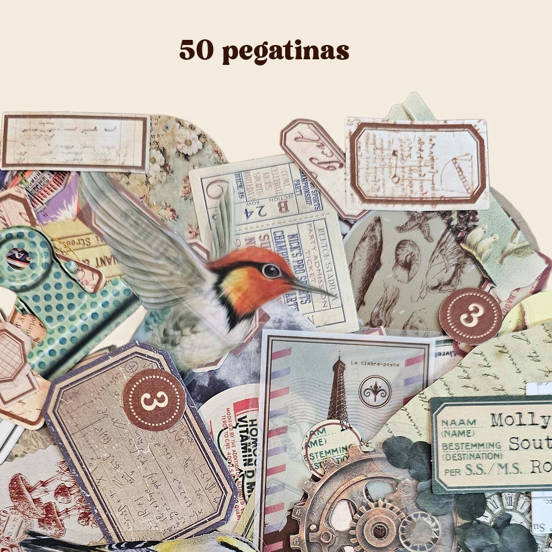 Pack para crear tu diario de collage en acordeón - Imagen 4
