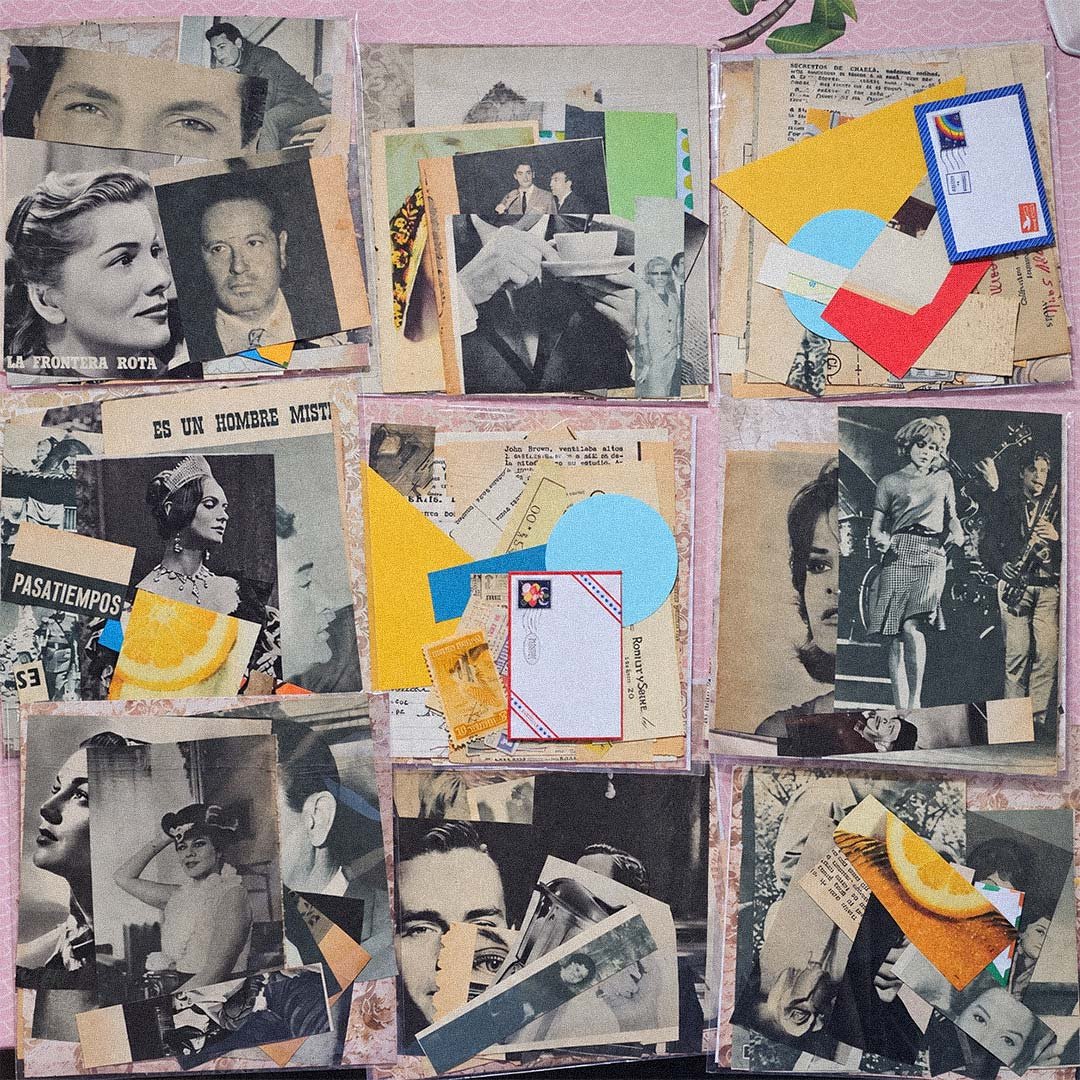 Sobre de recortes para collage dadá - Imagen 4