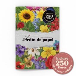 Jardín de papel - Fanzine con 250 flores para collage