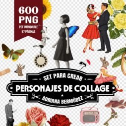Set para crear personajes de collage